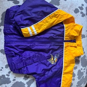 NFL Purple and Yellow Minnesota Vikings Jacket